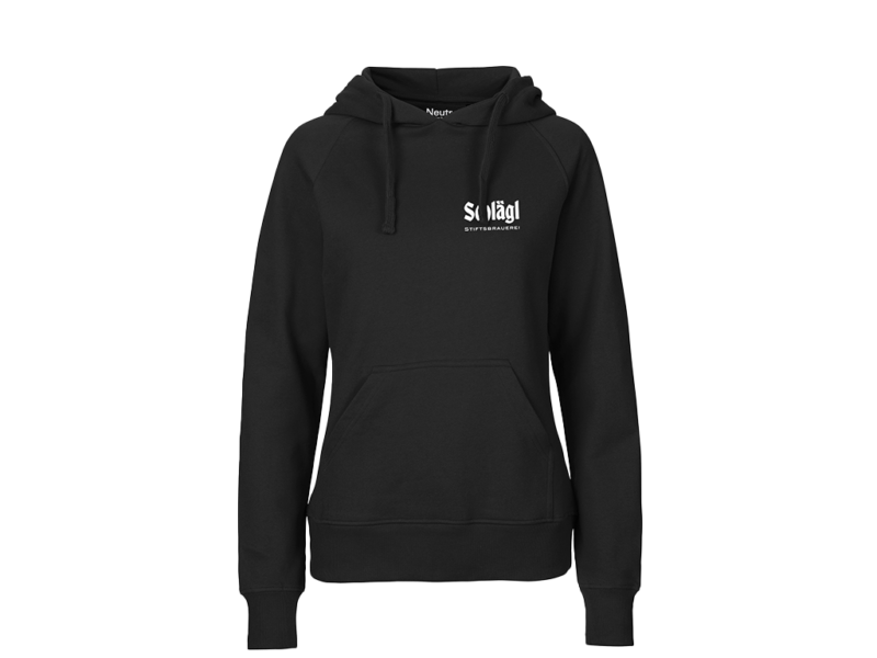 Damen Hoodie in schwarz
