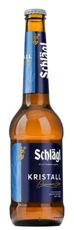 Flasche Schlägl Kristall 033l