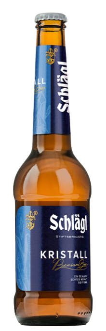 Flasche Schlägl Kristall 033l