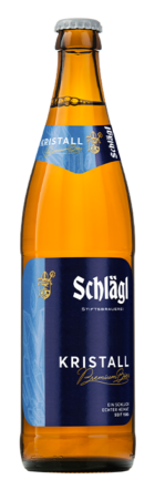 Flasche Schlägl Kristall 05l