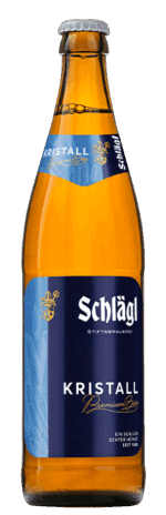 Flasche Schlägl Kristall 05l