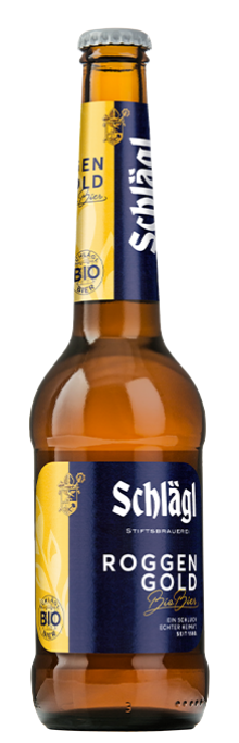 Flasche Schlägl Roggen Gold