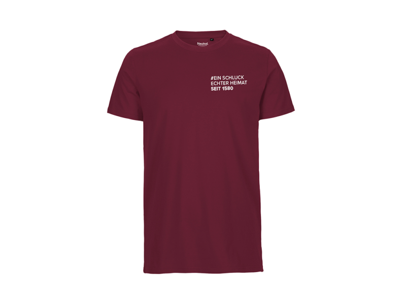 Herren Shirt in bordeaux