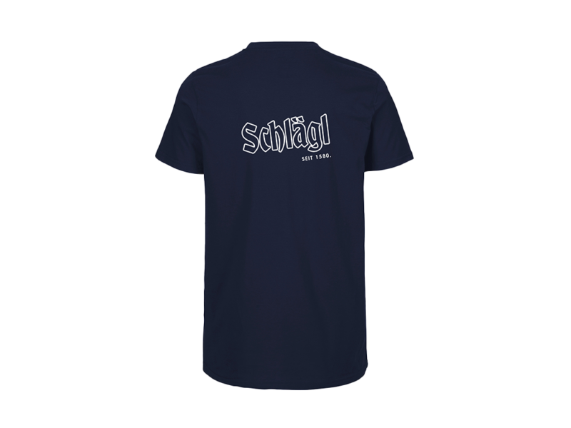 Herren Shirt in navy - Rückenprint
