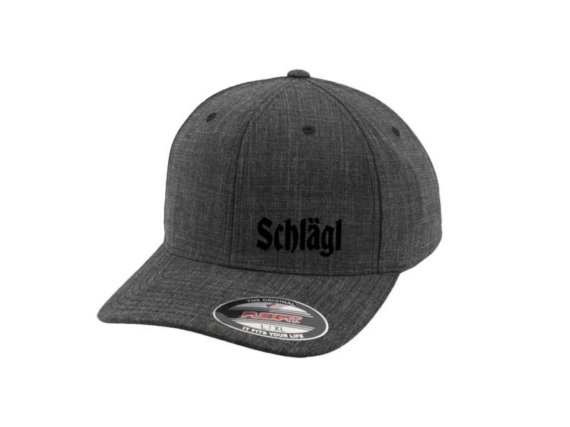 Stylische Flexfit Cap in Dunkelgrau