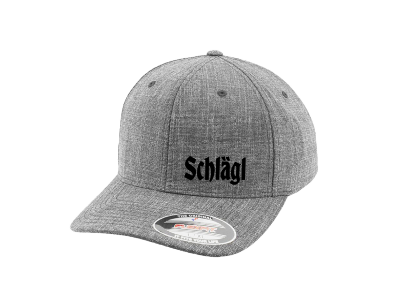 Stylische Flexfit Cap in Helgrau