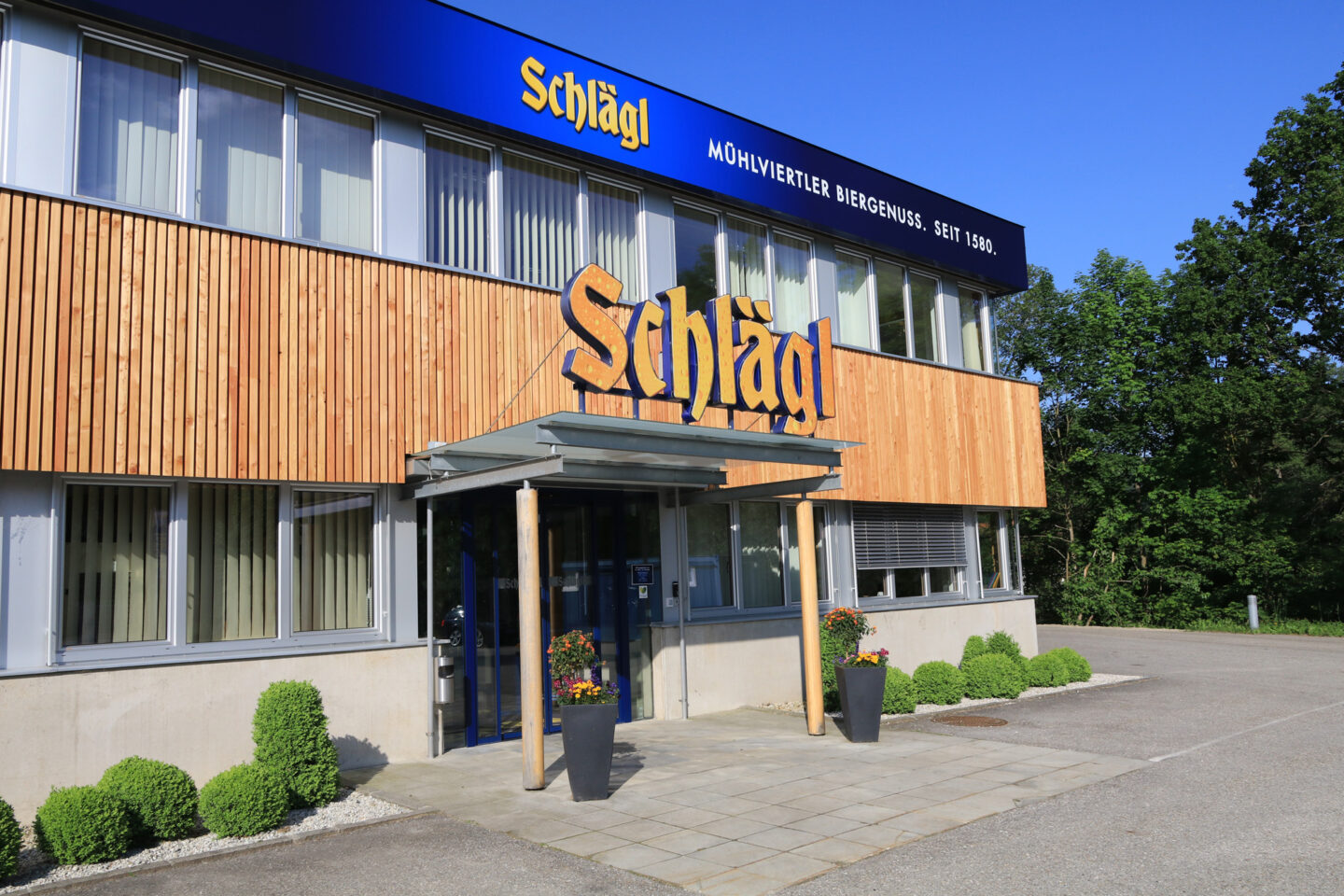 Eingang vom Expedit der Stiftsbrauerei